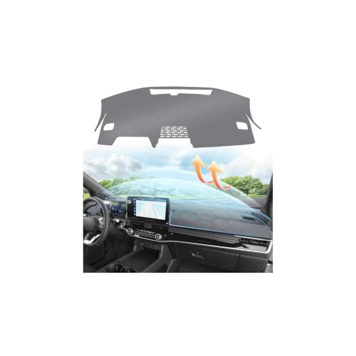 Cartist Gray Dash Cover for 2024-2026 Honda Prologue Dashboard Cover - color: 24+Prologue(Gray)