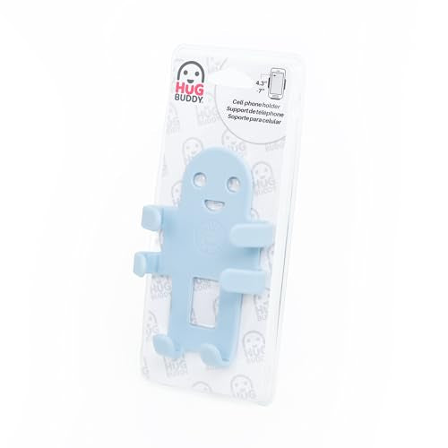 Hug Buddy Air Vent Universal Car Cell Phone Holder, Adjustable, Mount Compatible with iPhone, Samsung Galaxy, LG, Google, Nexus 5X, and Most Smartphones, Zen Blue - color: Zen Blue