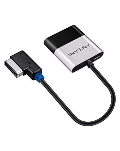 INVERY Airdual Bluetooth Adapter Receiver for Audi MMI AMI Music Interface