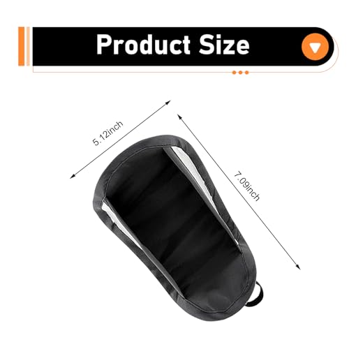 Car Cell Phone Sunshade, Anti-glare & Heat Insulation Shield, Vertical Dashboard Holder Sunshade Cover for Most Phones, Foldable Umbrella Cover for Most Cars Motorcycles (Black)