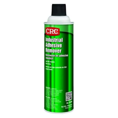 CRC Industrial Adhesive Remover, 15 Wt Oz, Low VOC Formula, Quick Removal of Adhesives, Aerosol Spray - size: 15 Oz, style: 1 Pack