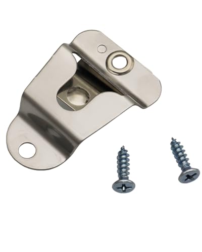 Microphone Holders Mic CB Mic Hanger Clip Microphone Clip Hook with Screws Compatible with Motorola Radio HLN9073B CDM1250 CDM750 GM300 M1225 GM3688 GTX800 Kenwood TK768G TK868G TM471A (2 Pack)