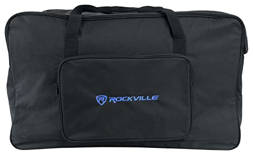 Rockville TB15 Padded Speaker Bag Carry Case For 15" DJ PA Speakers+Stand - style: 15 - Inches