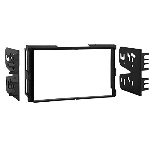 Metra 95-7313 Double DIN Installation Kit for Select 2001-2006 Hyundai Vehicles (Black) & Metra 70-7301 Radio Wiring Harness for Hyundai/Kia 99-08 - style: Kit + Wiring Harness