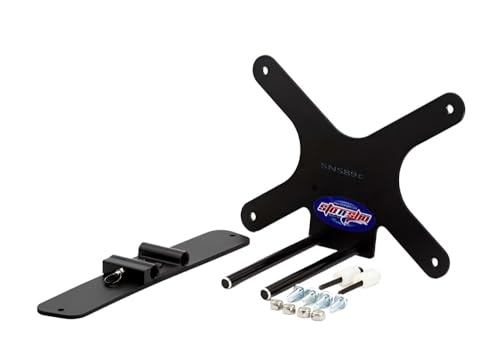 STO N SHO Front License Plate Bracket Compatible with 2020-2024 Chevrolet Camaro with Factory Ground Effects /1LE Performance Pack(SNS89c)