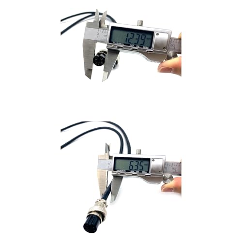 GX16 5 Pin Cable Double Female Head Aviation Cordset, GX16 5 Pin Panel Mount Circular Metal Aviation Connector Adapter Female to Female 20AWG（1Meter） - size: 3.28ft