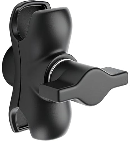 Metal Double Socket Arm Compatible RAM Mount Arm, 1" Double Ball Adapter, 360° Rotation, Extension Rod for Phone Holder, for Bike, Motorcycle, Truck. (Short) - size: Short