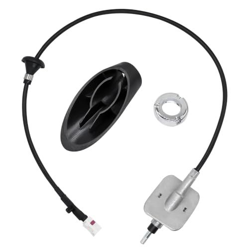 Radio Antenna Base Assembly Cable with Adapter Cover Compatible with Dodge Ram 1500 2500 3500 4500 5500 2009-2021 Replace ‎5064394AG 5064395AE 5064394AH
