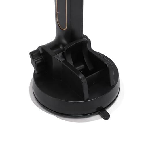Yoidesu Phone Mount for Truck, 16.9 Inch Long Arm Mobile Device Holder for Dashboard Window with 360 Degree Rotation, Strong Suction Hold for Truck, Bus, SUV