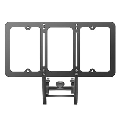 No Drill Front License Plate Holder for Tesla Model Y (2020-2024), Height-Adjustable & USA Patent-Made Front License Plate Bracket Mounting Kit with Anti Theft Features - size: 2020-2024 Model Y
