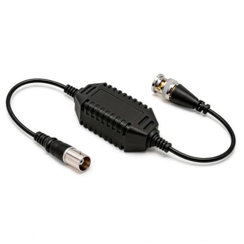 AHD/CVI/TVI Camera Signal Ground Isolation Anti-Interference Device BNC Direct Insertion Monitoring Screen Signal Filter for Monitoring Cameras,Monitoring Displays etc(13.07 Inch)