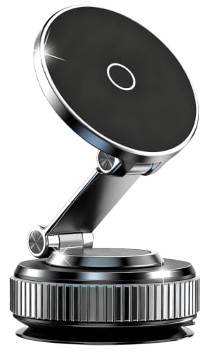 for MagSafe Car Mount, Vacuum Magnetic Car Phone Holder Stand for Your Car - color: Black 1