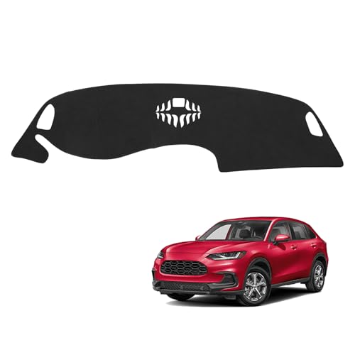 Black Dashboard Dash Board Cover Mat Carpet for Honda HRV HR-V 2023-2025 2026 Accessories Dash Cover Flannel Material Dash Mat Sunshade - size: for Honda 2023-2026 HRV