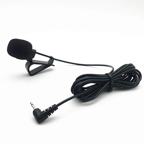 Car Microphone 2.5mm Stereo External Mic Car Radio Microphone Compatible with for Pioneer Vehicle Head Unit car Stereo Enabled Audio GPS DVD