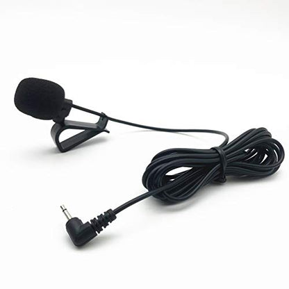 Car Microphone 2.5mm Stereo External Mic Car Radio Microphone Compatible with for Pioneer Vehicle Head Unit car Stereo Enabled Audio GPS DVD