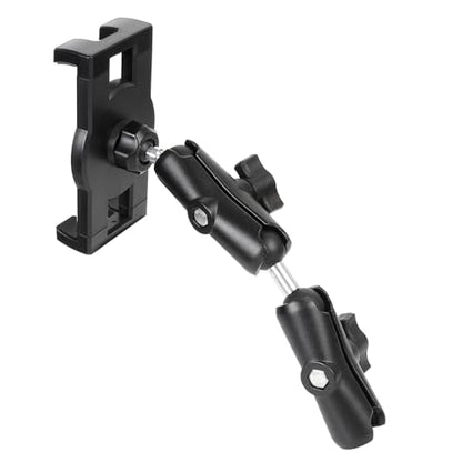 Tablet Holder for RAM Mounts, Tablet Clip Mount with Aluminum Extended Arms for iPad Pro 12.9 Air Mini, Compatible with 1" B Size Truck Car Vehicle Mounts - size: Tablet Holder w Two 3.54" Arms