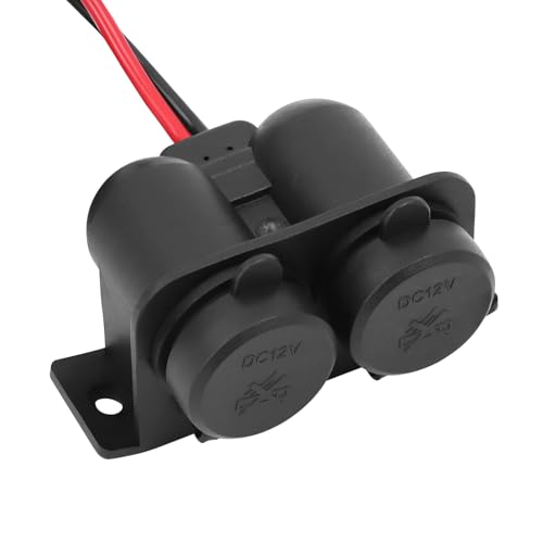 DC 12V Cigarette Lighter Socket with Blade Fuse 15A