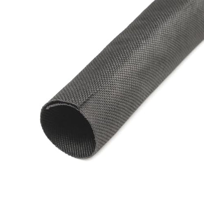 MGI SpeedWare Woven Mesh Split-Sleeve Wire Loom for High-Temperature Automotive Harness and Home Cable Management - 25 feet (1.5") - size: 1.5"