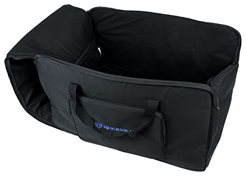 Rockville TB15 Padded Speaker Bag Carry Case For 15" DJ PA Speakers+Stand - style: 15 - Inches