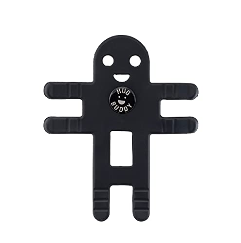 Alpena Hug Buddy Air Vent Universal Car Cell Phone Holder, Adjustable, Mount Compatible with iPhone, Samsung Galaxy, LG, Google, Nexus 5X, and Most Smartphones, OG Black - color: Black