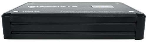 Rockville Atom 8B Black 8-Channel Marine/Boat Amplifier Amp - color: Black