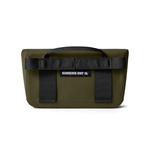 YETI Sidekick Dry 1L Gear Case, Olive - color: Olive, size: Sidekick 1L