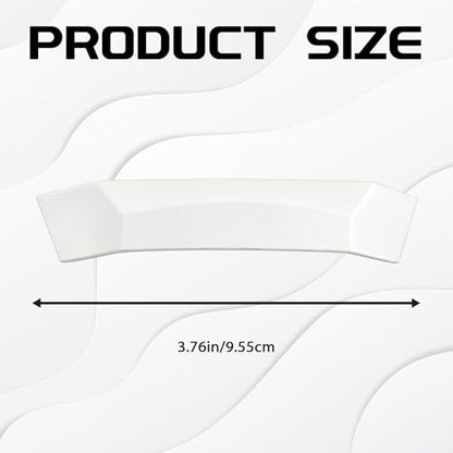 Upgraded Backup Camera Rain Shield for Cars, Silicone Rear View Covers, Wider Longer Design Blocks Water Drops, Clear Reverse Image Guard, Self Adhesive Vehicle Exterior Accessories (White) - color: White