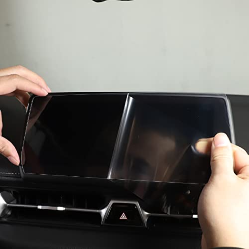 GPS Screen Protector Foils Fit for Toyota Supra GR A90 A91 MK5 2019-2026 Navigation Screen Protector, Center Touch Display Anti Scratch Tempered Glass Protective Film (Transparent)