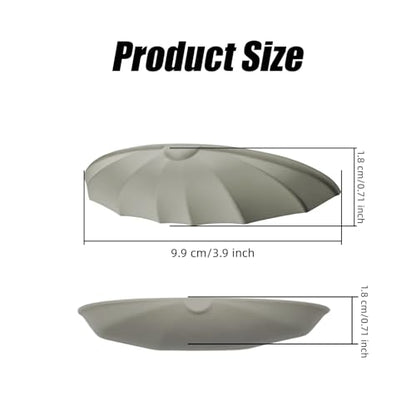 Universal Car Backup Camera Rain Shield, Reversing Camera Anti-Rain Cover, Non-Destructive Adhesion, Silicone Protection Cover Compatible with Most Vehicle (Grey) - color: Gray
