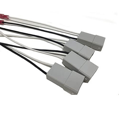4 Pack Speaker Harness Replacement 72-7800 Door Speaker Replacement - style: 72-7800