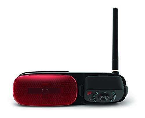 Furrion Vision S FOS43TASR 4.3 inch Wireless RV Backup System with 1 Rear Markerlight Camera, Infrared Night Vision and Wide Viewing Angle, Red and black - size: 4.3" Monitor w/ Rear Marker Light Camera