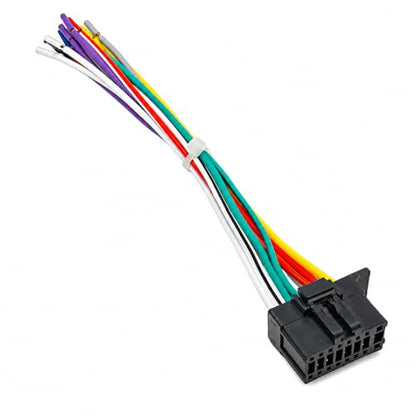 SCREENTRONICS Car Stereo Wire Harness Compatible Replacement for Pioneer MVH-291BT MVH-S21BT MVH-S301BT MVH-S310BT MVH-S320BT MVH-X390BT FH-S520BT FH-X70BT FH-X720BT FH-X830BHS DXT-X4869BT Radio