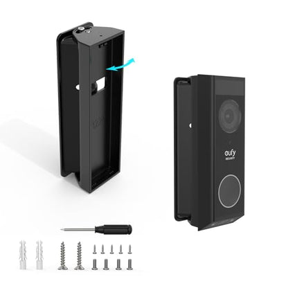 0-35° Adjustable Angle Mount Only Compatible with eufy Security Video Doorbell E340 Camera