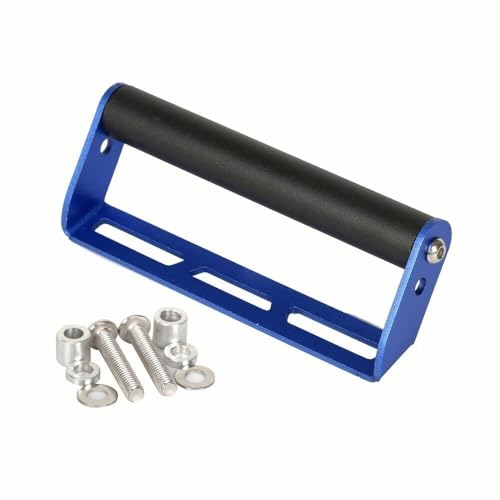 Off-Road Motorcycle Phone Mount, Universal Handlebar Mount for GPS Navigation & Smartphone, Dirt Bike Phone Holder (Blue) - size: Blue