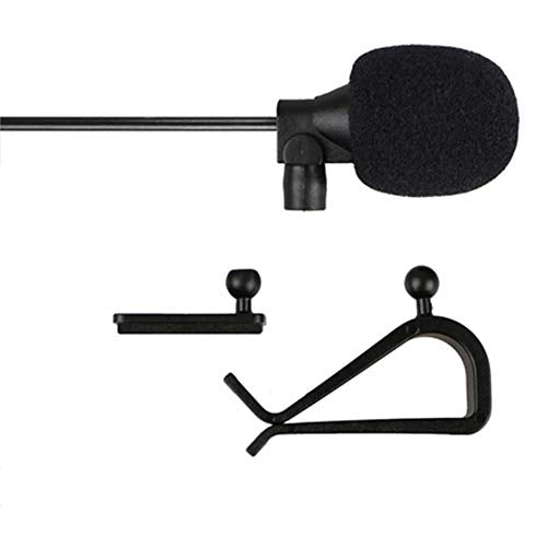 Car Microphone 2.5mm Stereo External Mic Car Radio Microphone Compatible with for Pioneer Vehicle Head Unit car Stereo Enabled Audio GPS DVD