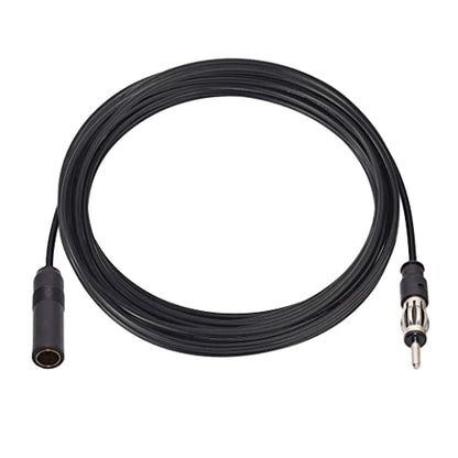 BINGFU Car FM AM Radio Antenna Extension Cable 20 feet Cord DIN Plug Connector Coaxial Cable for Vehicle Truck Car Stereo Head Unit CD Media Receiver Player - size: 20ft / 6m