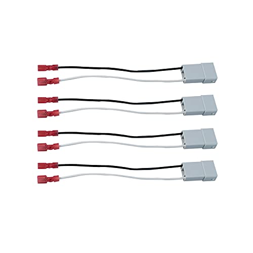 4 Pack Speaker Harness Replacement 72-7800 Door Speaker Replacement - style: 72-7800