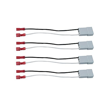 4 Pack Speaker Harness Replacement 72-7800 Door Speaker Replacement - style: 72-7800