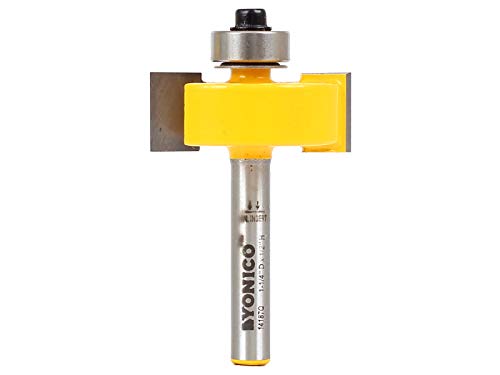 YONICO Slot Cutter Router Bit 1/2-Inch Height X 3/8-Inch Depth 1/4-Inch Shank 14187q - style: 1/2" Height - 3/8" Depth - 1/4" Shank