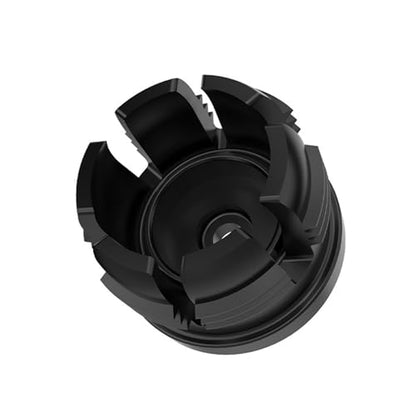 1 Set of 17mm Ball Head Adapters Nut for Vehicle Phone Mount Brackets Windshield Suction Cup Stand Aluminum Screw Nut Cap Pad Car Phone Holder Accessories - color: 1set Black