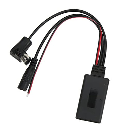 Tbest IP Bus Bluetooth Aux with Mic,IP-Bus Bluetooth,Car Music Adapter,Bluetooth 5.0 Stereo Music Player AUX Adapter Cable with Microphone Replacement for Pioneer Radio IP-Bus