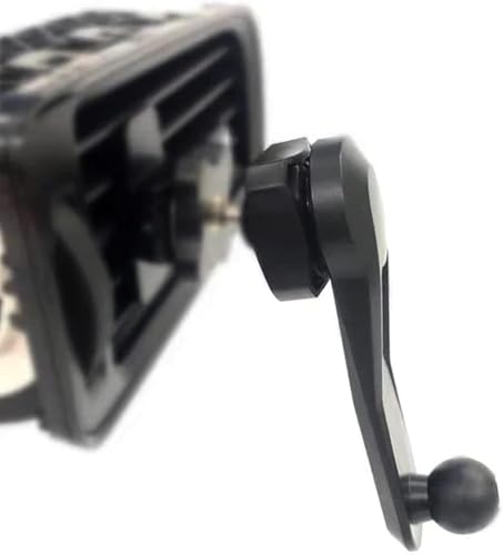 Car Phone Holder Mount, 17mm Ball Head, 360° Rotating Arm, Air Vent Support with Extension Bracket for Car Air Outlet Vent Phone Stand GPS Mount Holder Dash Camera Handle Hook Clamp
