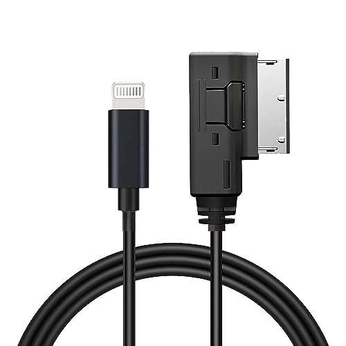 AMI MMI Aux Cable for Audi Compatible with iPhone 14/13/12