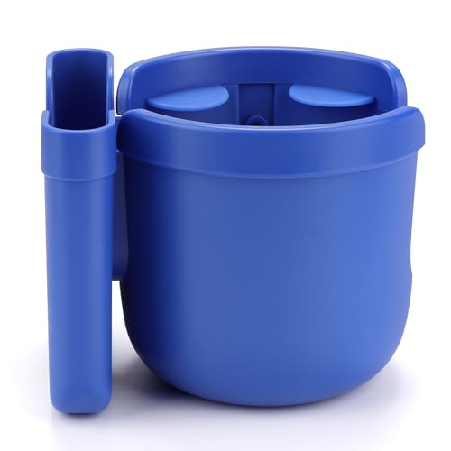 Accmor Stroller Cup Holder with Phone Holder, Bike Cup Holder, Universal Cup Holder for Uppababy Nuna Strollers, 2-in-1 Drinks Holder for Walker, Wheelchair, Scooter - color: All Dark Blue & All Dark Blue