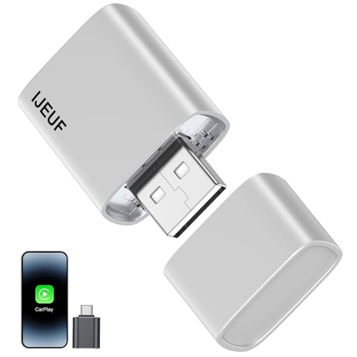 Wireless CarPlay Adapter (Grey) - color: Grey