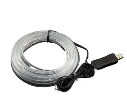 1/2/3/4/5M Car Interior RGB LED Light Strip Ambient Neon Invisible Light USB Fiber Optic Atmosphere Lamp Support APP Control(4 Meters) - size: 4 meters