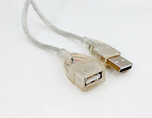 BUSlink 3ft USB 2.0 A Male to A Female Extension Extender Cable 36 inch Silver - color: Silver