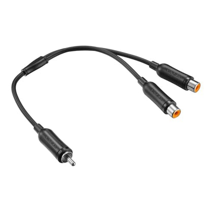 INSIGNIA Premium Audio Cables & Components – High-Fidelity Sound, Durable Materials, Compatible with Home Theater, Studio & Hi-Fi Systems (6 ft. Male to 2-Female Cable Splitter) - color: Male to 2-Female Cable Splitter, size: One Size
