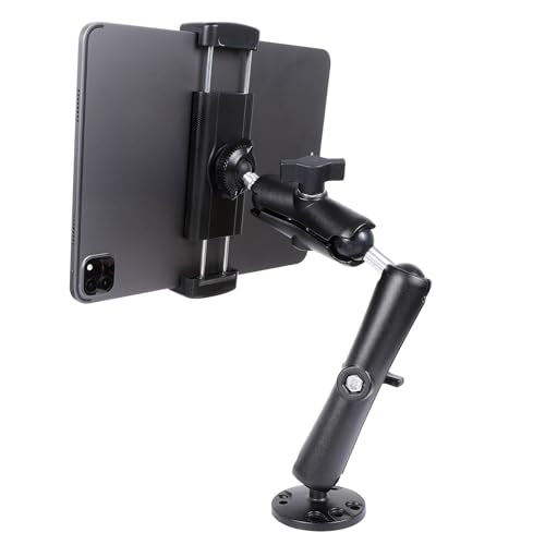 Dual Extension Double Socket Arm with 1" Double Ball Adapter Compatible with RAM B Size Mount and Other 1 inch Industry Standard Device, 360° Rotation Rod for Bike, Truck, Car (10.47" Length) - size: 10.47 " length
