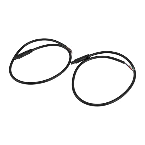 for Monitor and Backup Reverse Rear View Parking Camera Video Cable Extension Backup Camera 8Pin Female Video Cable 0.5m/1.64ft Black Plastic,Metal - size: 0.5m/1.64ft, style: 8Pin